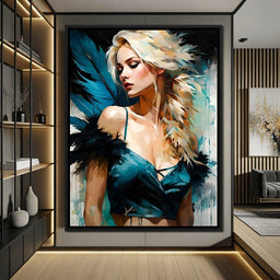 Female Portrait 0025 - Vizahn Burger - NicheCanvas