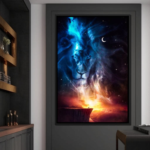 Spirit Animal Totem Lion - Gen Z Canvas Print