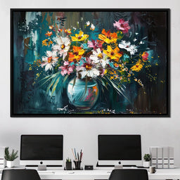 Bouquet of Wild Vibrance - NicheCanvas