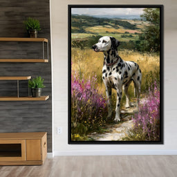 Dalmatian Meadow Pathway - NicheCanvas