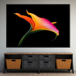 Vivid Orchid Glow - TooplesArt - NicheCanvas