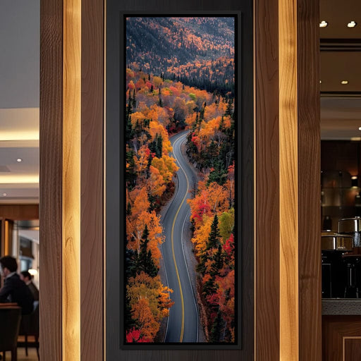 Autumn Road Canvas Print