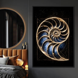 Golden Proportion of the Infinite Cosmos - NicheCanvas