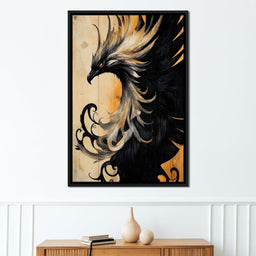 Phoenix of the Golden Dawn - NicheCanvas