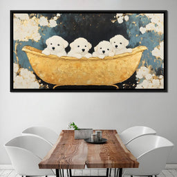 Golden Pups Bath Delight - NicheCanvas