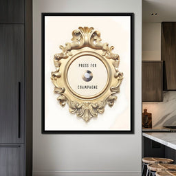 Press for Champagne - NicheCanvas
