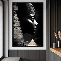 Egyptian Legacy Shadowed Majesty - NicheCanvas