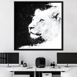 Lioness Vision - NicheCanvas