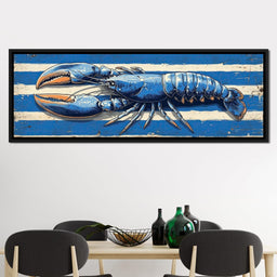 Nautical Lobster Driftwood Charm - NicheCanvas