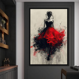 Flame of the Midnight Dance - NicheCanvas