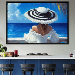 Seaside Reflections Majestic Day - NicheCanvas