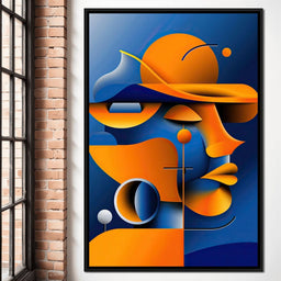 Geometric Muse - TooplesArt - NicheCanvas