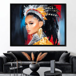 Majestic Feathered Elegance - NicheCanvas