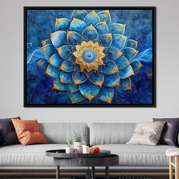 Radiant Lotus Dreamscape Maze - NicheCanvas