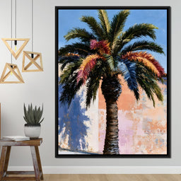 Coastal Palm Tree - NicheCanvas