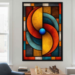 Shapes In Agreement - TooplesArt - NicheCanvas