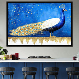 Royal Plumes Celestial Enchantment - NicheCanvas