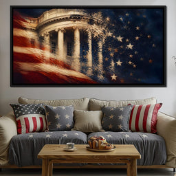 Republic Fading Into the Stars - NicheCanvas