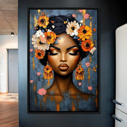 Floral Dreamer Awakens Beauty - NicheCanvas