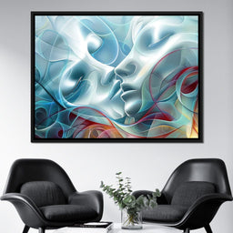 Intertwined Souls - Tooples Art - NicheCanvas