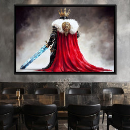 Majestic Regalia Warrior - NicheCanvas