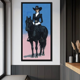 Midnight Rider Elegance - NicheCanvas