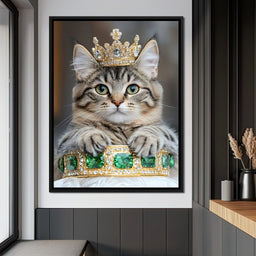 Regal Feline - NicheCanvas