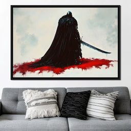 Shadowed Guardian Resolve - NicheCanvas