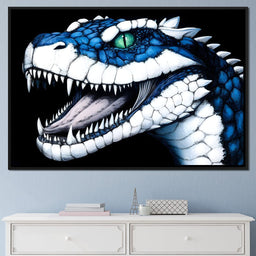 Predatory Raptile - NicheCanvas