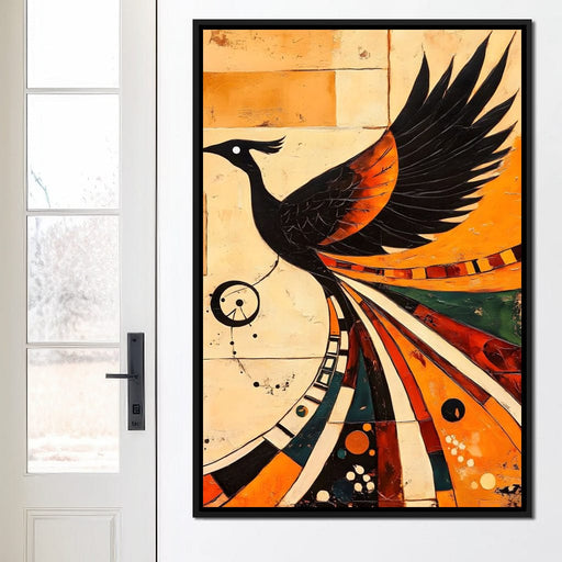 Phoenix in Dawn Flight Canvas Print