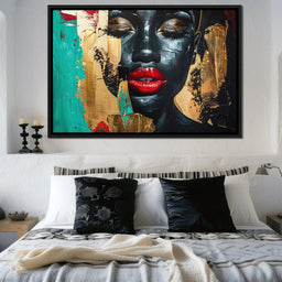 Golden Silence Shattered - NicheCanvas