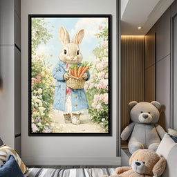 Bunny Harvest in Blossom Trail - NicheCanvas