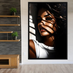 Shadowed Elegance Poise - NicheCanvas