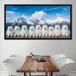 Alpine Pups Dreamy Escape - NicheCanvas