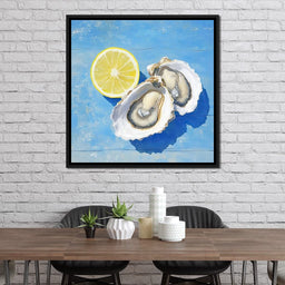 Seaside Citrus Oysters Delight - NicheCanvas