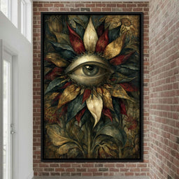 Watchful Petals Of Eternity - NicheCanvas