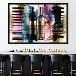 Vintage Notes of Midnight Gold - NicheCanvas