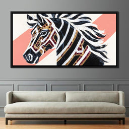 Majestic Mosaic Stripes - Alicia Smith - NicheCanvas