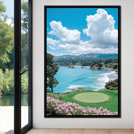 Ocean Breeze Golfing Canvas Print