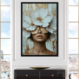 Golden Petal Head - Cole Williams - NicheCanvas