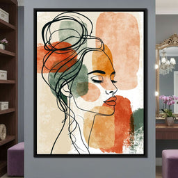 Contours of a Quiet Afternoon - NicheCanvas