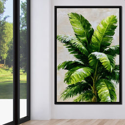 Verdant Rhythm of Tropical Palms - NicheCanvas