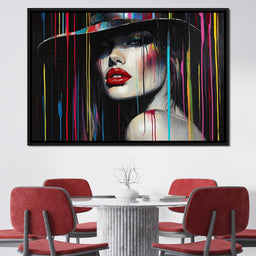 Vibrant Elegance Strokes - NicheCanvas