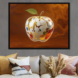 The Kintsugi Apple - TooplesArt - NicheCanvas