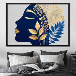 Golden Flora Essence - NicheCanvas