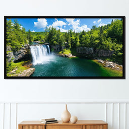 Whispering Falls Serenity - NicheCanvas