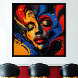 The Face Becomes Emotion - TooplesArt - NicheCanvas