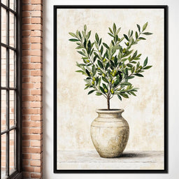 Olive Tree Harmony - NicheCanvas