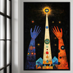 Celestial Ascent Visions - NicheCanvas