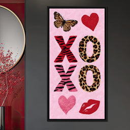 Wild Love Safari XOXO Style - NicheCanvas